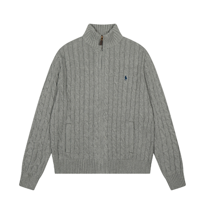 Polo Zip Sweater