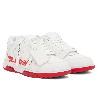 Off 'For Walking' White Red