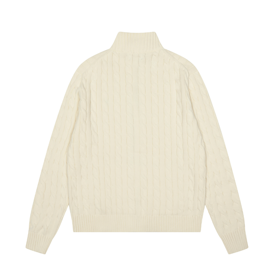 Polo Zip Sweater