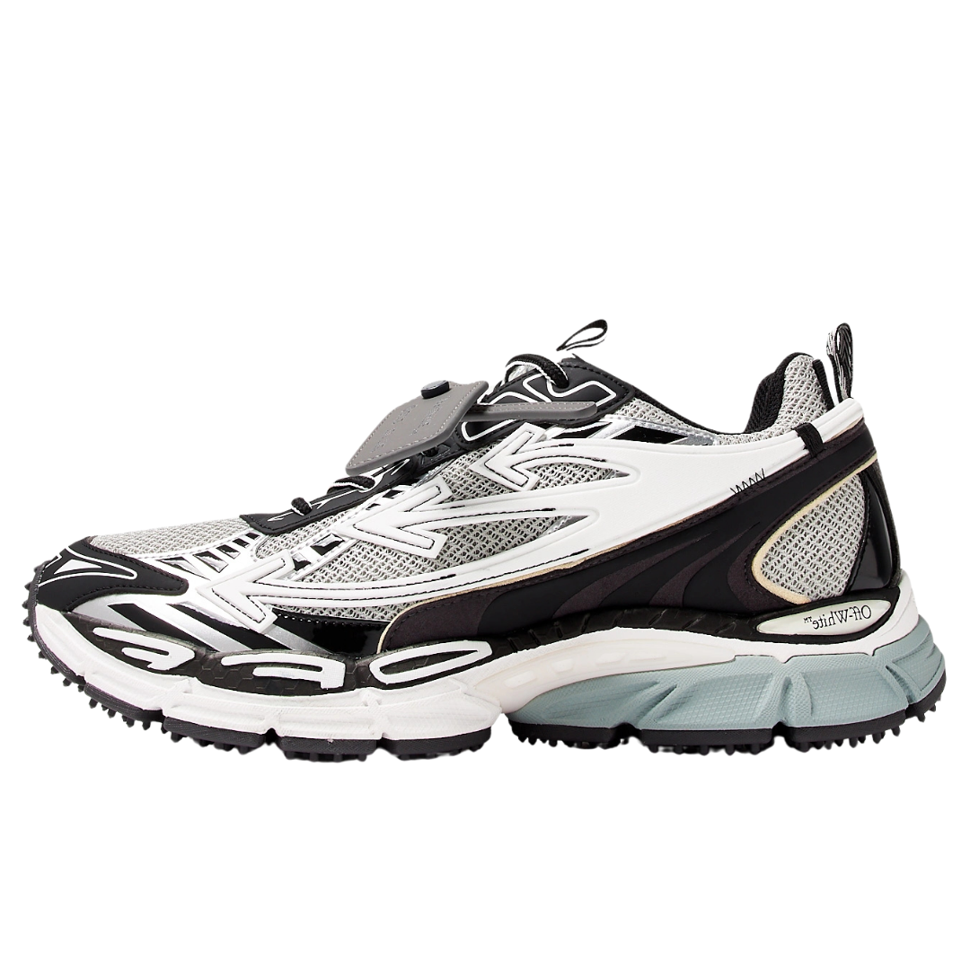 Off 'Be Right Back' Black White Blue