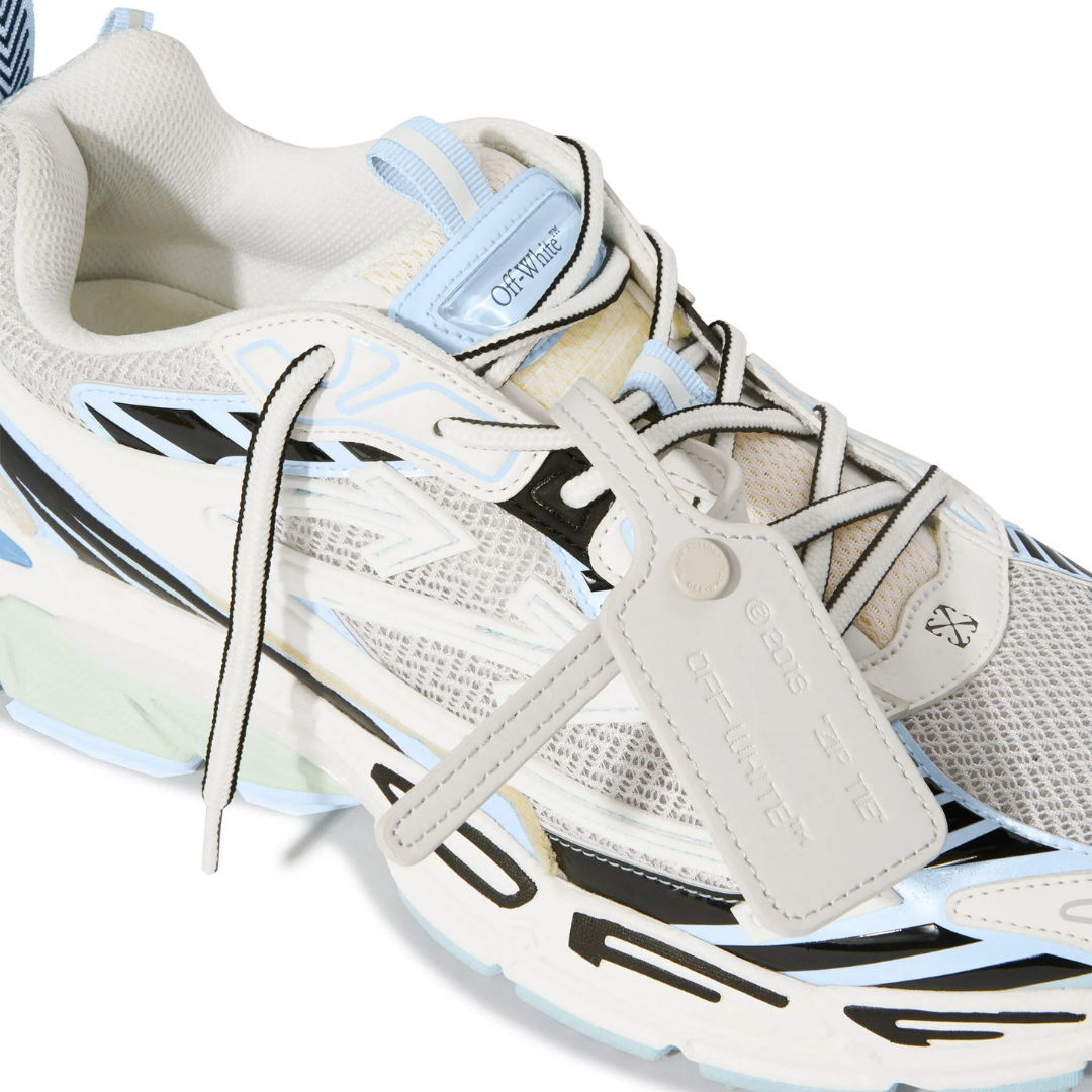 Off 'Be Right Back' White Blue