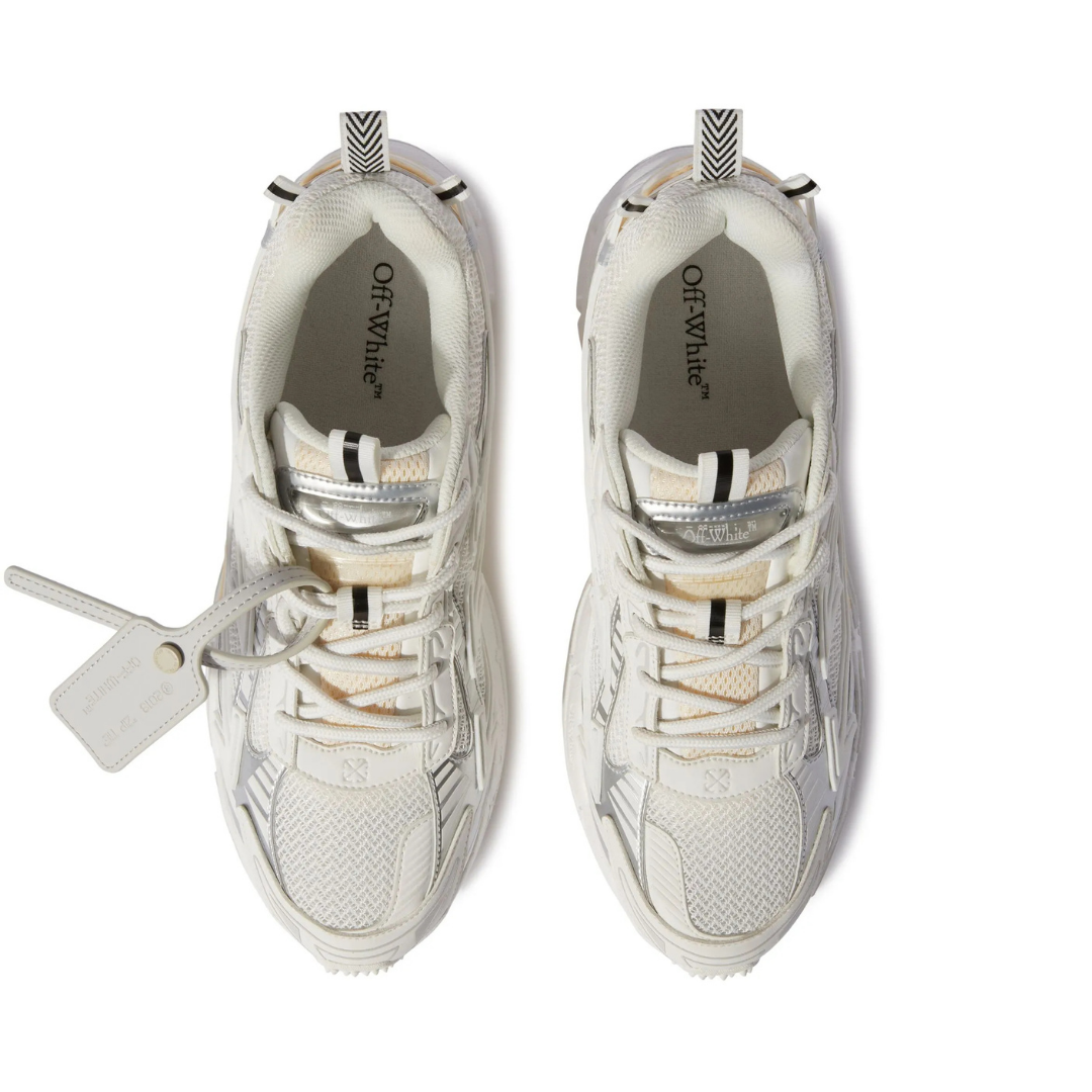 Off 'Be Right Back' Beige Silver