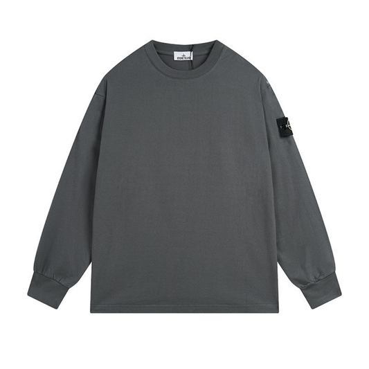 Stone Monogram Sweatshirt