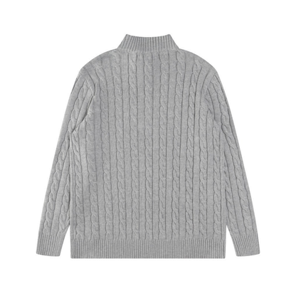 Polo Half Zip Sweater