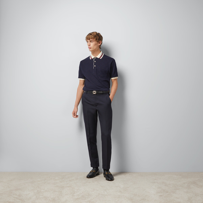 Dark Blue Polo Shirt