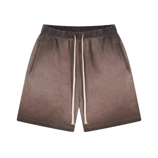 Belleza Brown Washed Shorts