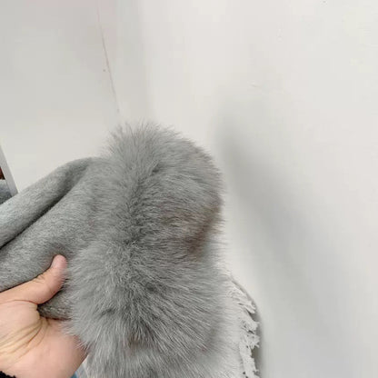 KATE – PREMIUM MANTEL MIT ECHTFELL