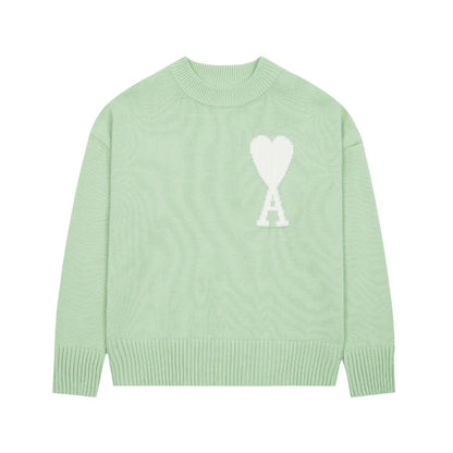 "Heart" - Sweater Mint