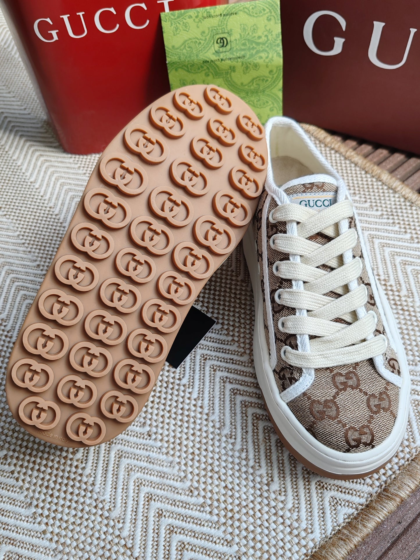 "Italian Luxury" Sneaker Damen