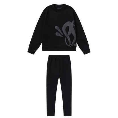 Syna Monogram Black Tracksuit