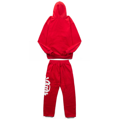 Syna Monogram Red Tracksuit